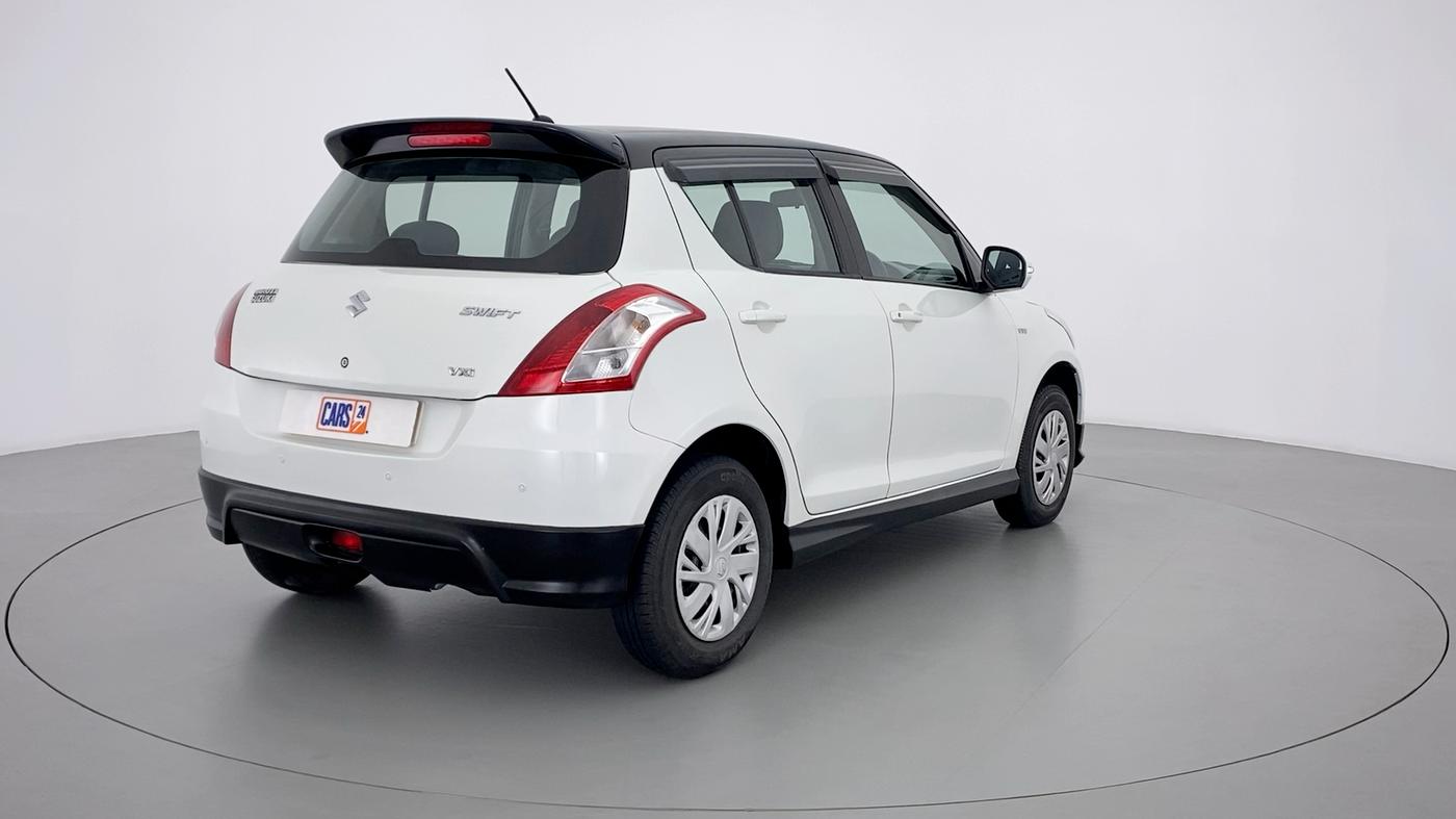 2017 Maruti Swift VXI D, Petrol, Manual, 47,177 km, Right Back Diagonal