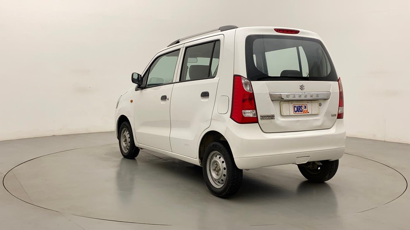 2010 Maruti Wagon R 1.0 LXI, Petrol, Manual, 48,860 km, Left Back Diagonal