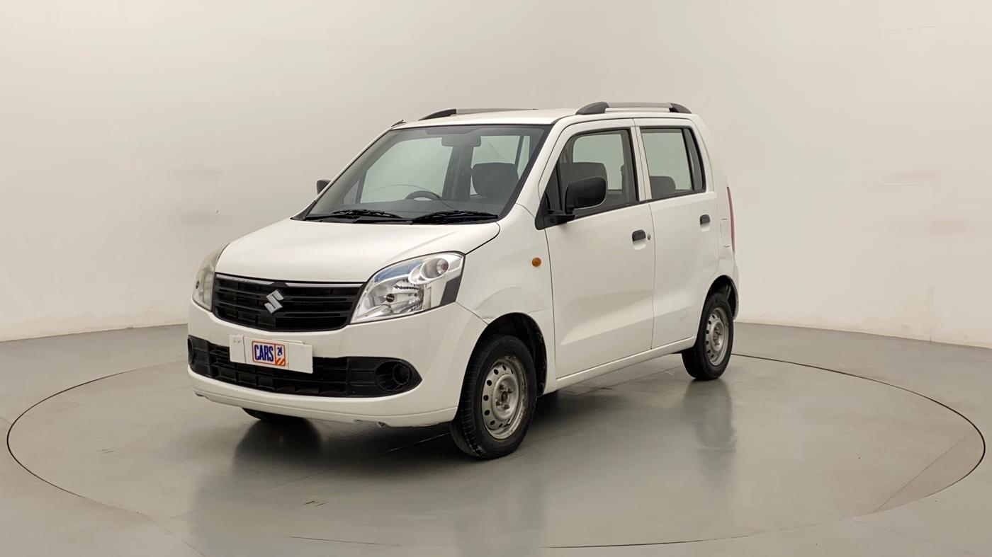 2010 Maruti Wagon R 1.0 LXI, Petrol, Manual, 48,860 km, Left Front Diagonal