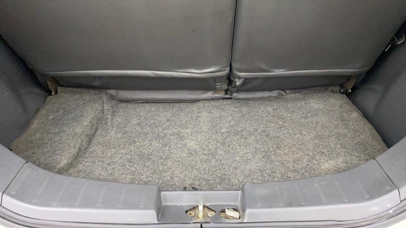 2010 Maruti Wagon R 1.0 LXI, Petrol, Manual, 48,860 km, Boot Inside
