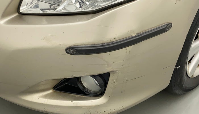 2011 Toyota Corolla Altis G CNG, CNG, Manual, 53,670 km, Front bumper - Minor scratches