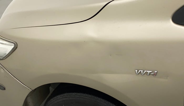 2011 Toyota Corolla Altis G CNG, CNG, Manual, 53,670 km, Left fender - Slightly dented