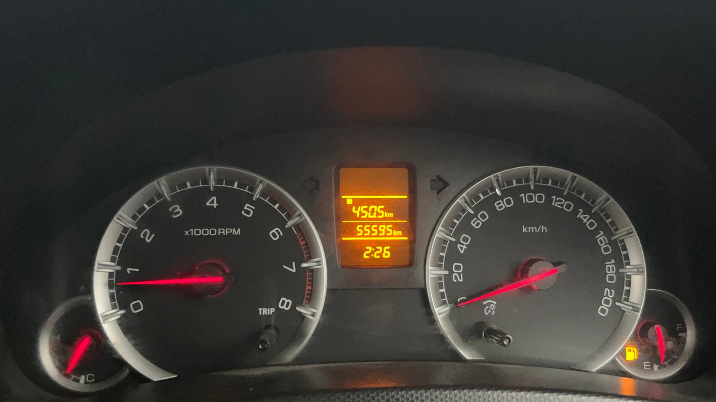 2016 Maruti Swift VXI, Petrol, Manual, 55,567 km, Odometer Image