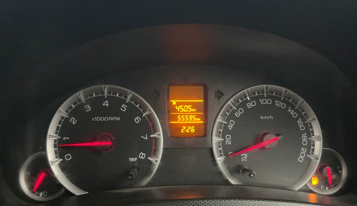 2016 Maruti Swift VXI, Petrol, Manual, 55,567 km, Odometer Image