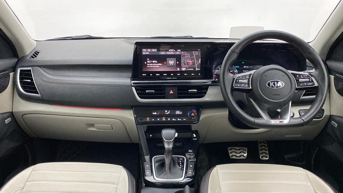 2020 KIA SELTOS 1.4 GTX+ TURBO GDI PETROL AT, Petrol, Automatic, 16,084 km, Dashboard