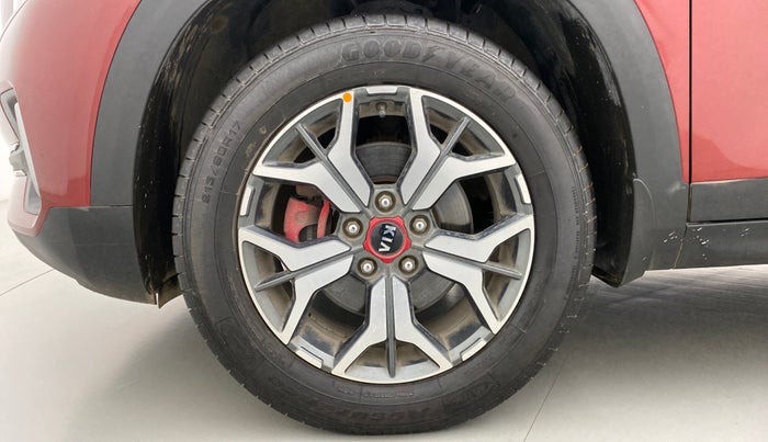 2020 KIA SELTOS 1.4 GTX+ TURBO GDI PETROL AT, Petrol, Automatic, 16,084 km, Left Front Wheel