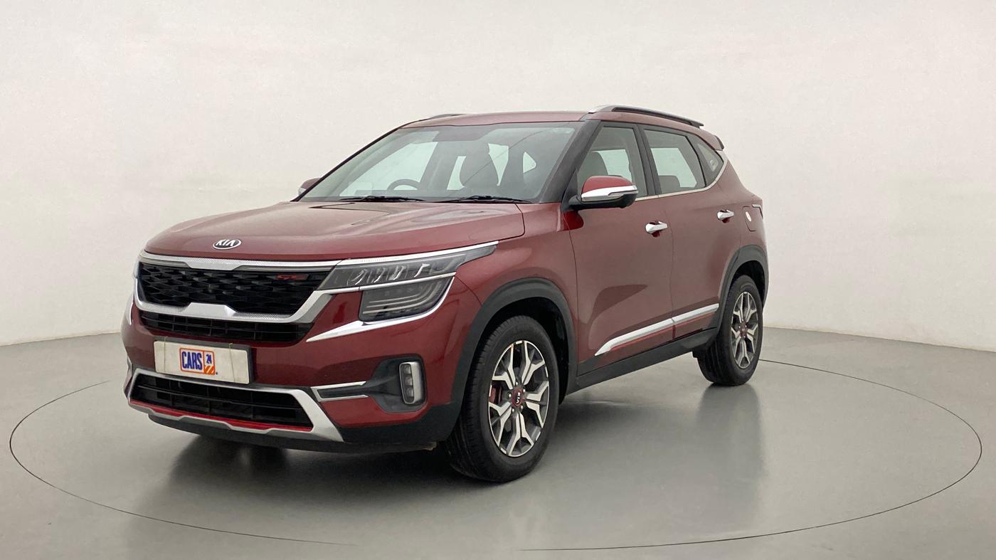 2020 KIA SELTOS 1.4 GTX+ TURBO GDI PETROL AT, Petrol, Automatic, 16,084 km, Left Front Diagonal