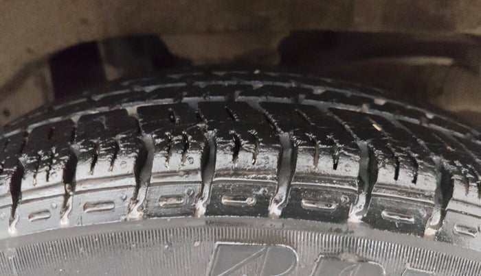 2017 Maruti Alto K10 VXI (O) AMT, Petrol, Automatic, 34,122 km, Left Rear Tyre Tread