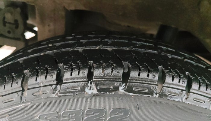 2017 Maruti Alto K10 VXI (O) AMT, Petrol, Automatic, 34,122 km, Right Rear Tyre Tread