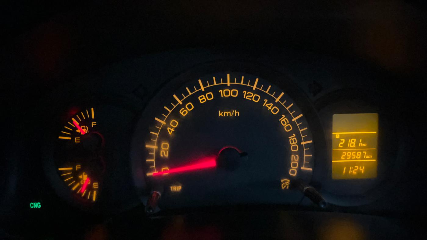 2020 Maruti Swift Dzire TOUR S-CNG, CNG, Manual, 29,641 km, Odometer Image