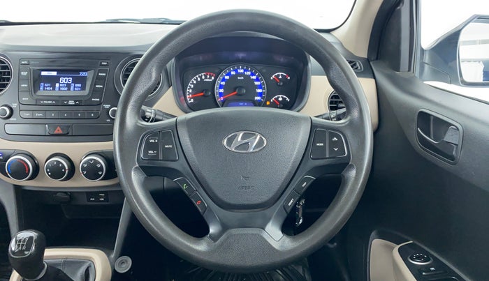 2018 Hyundai Xcent E PLUS, Petrol, Manual, 60,486 km, Steering Wheel Close Up