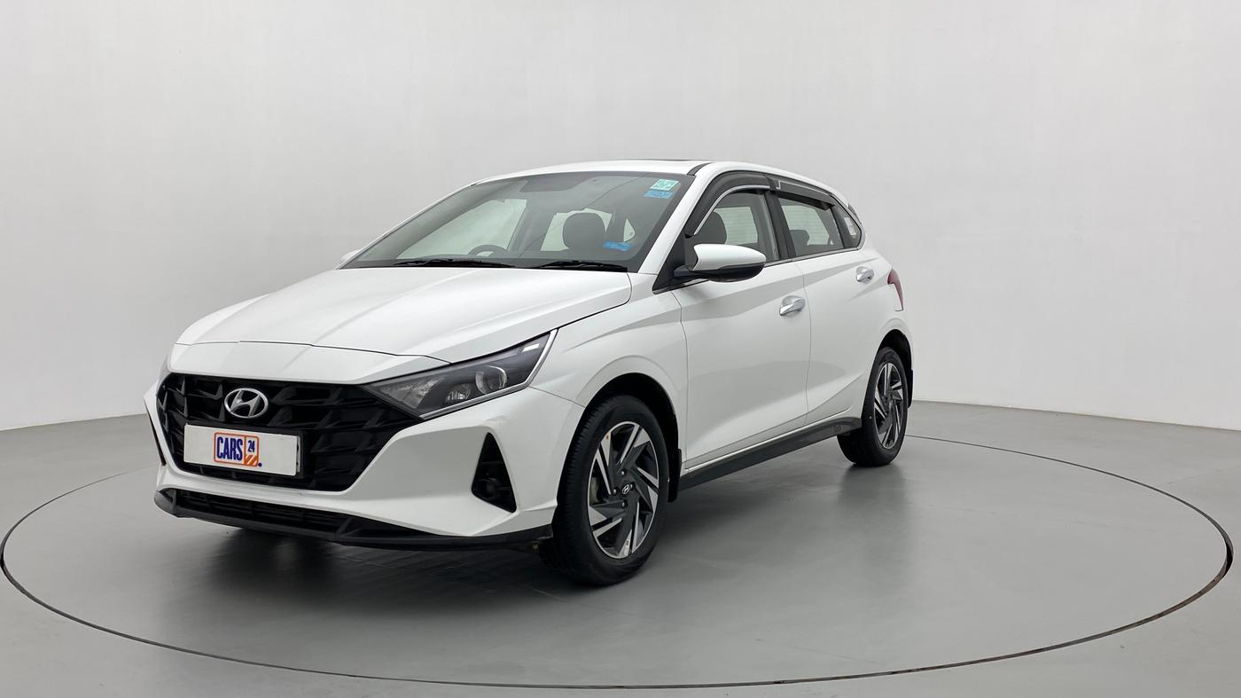 2021 Hyundai NEW I20 ASTA (O) 1.2 MT, Petrol, Manual, 9,217 km, Left Front Diagonal