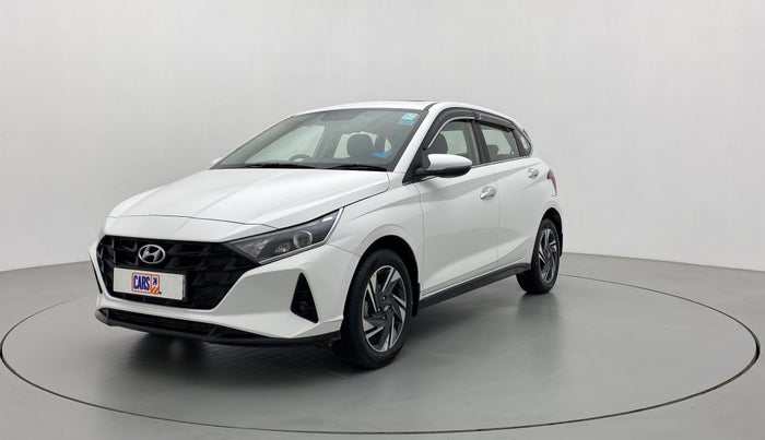 2021 Hyundai NEW I20 ASTA (O) 1.2 MT, Petrol, Manual, 9,217 km, Left Front Diagonal