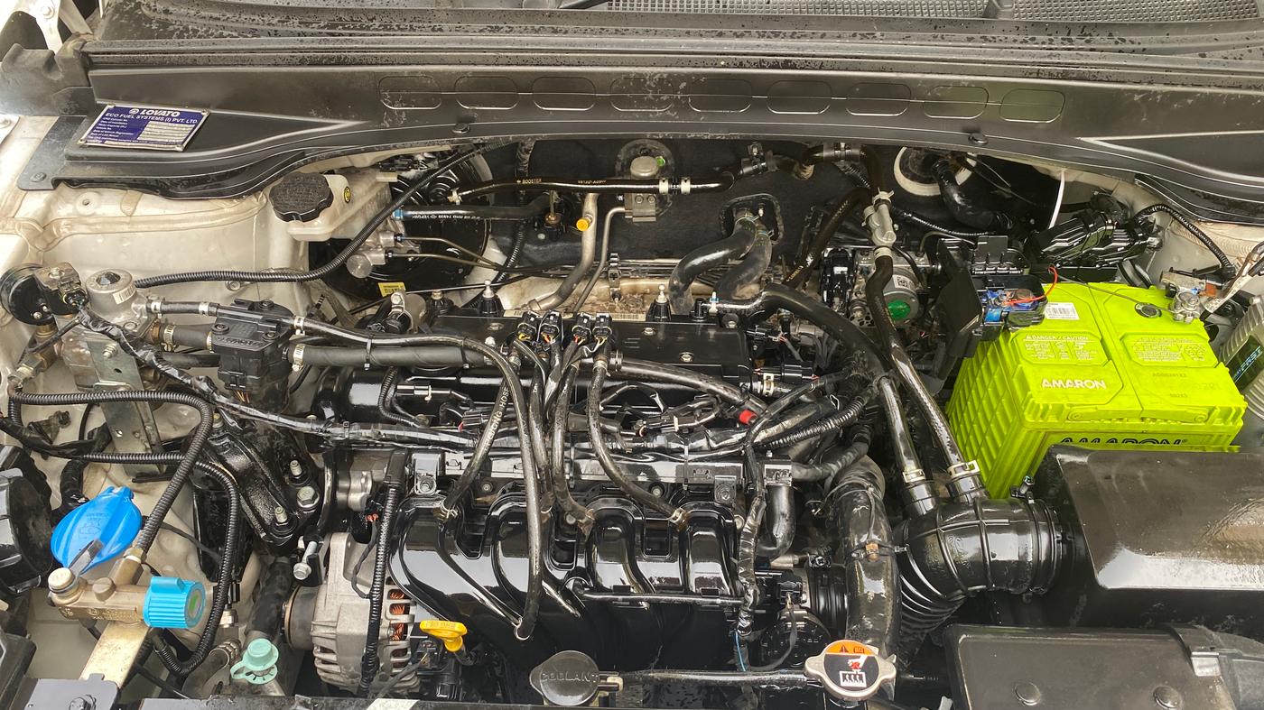 2020 Hyundai Creta SX 1.6 PETROL, CNG, Manual, 82,600 km, Engine View
