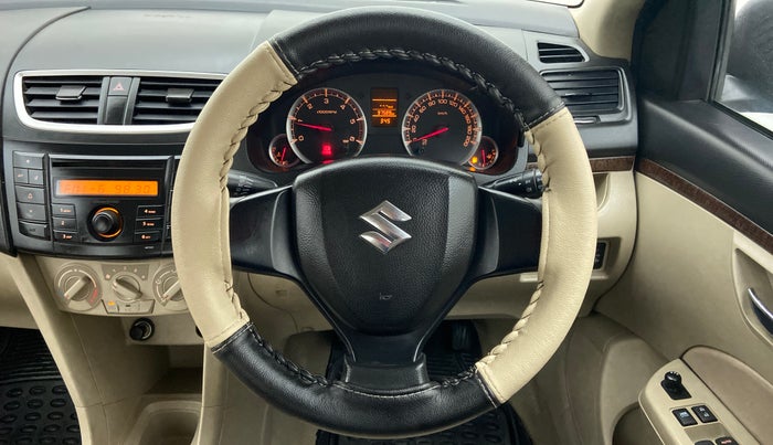 2015 Maruti Swift Dzire VDI BS IV, Diesel, Manual, 98,556 km, Steering Wheel Close Up