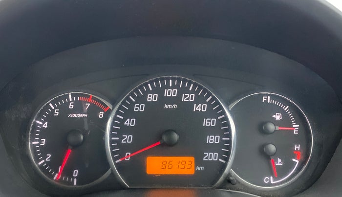 2011 Maruti Swift VXI, Petrol, Manual, 86,755 km, Odometer Image