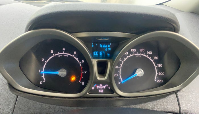 2014 Ford Ecosport TITANIUM 1.0L ECOBOOST, Petrol, Manual, 1,00,191 km, Odometer Image