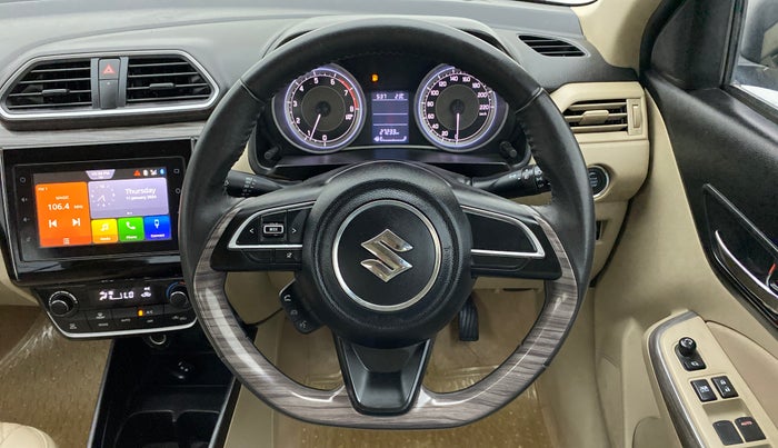 2021 Maruti Dzire ZXI, Petrol, Manual, 27,233 km, Steering Wheel Close Up