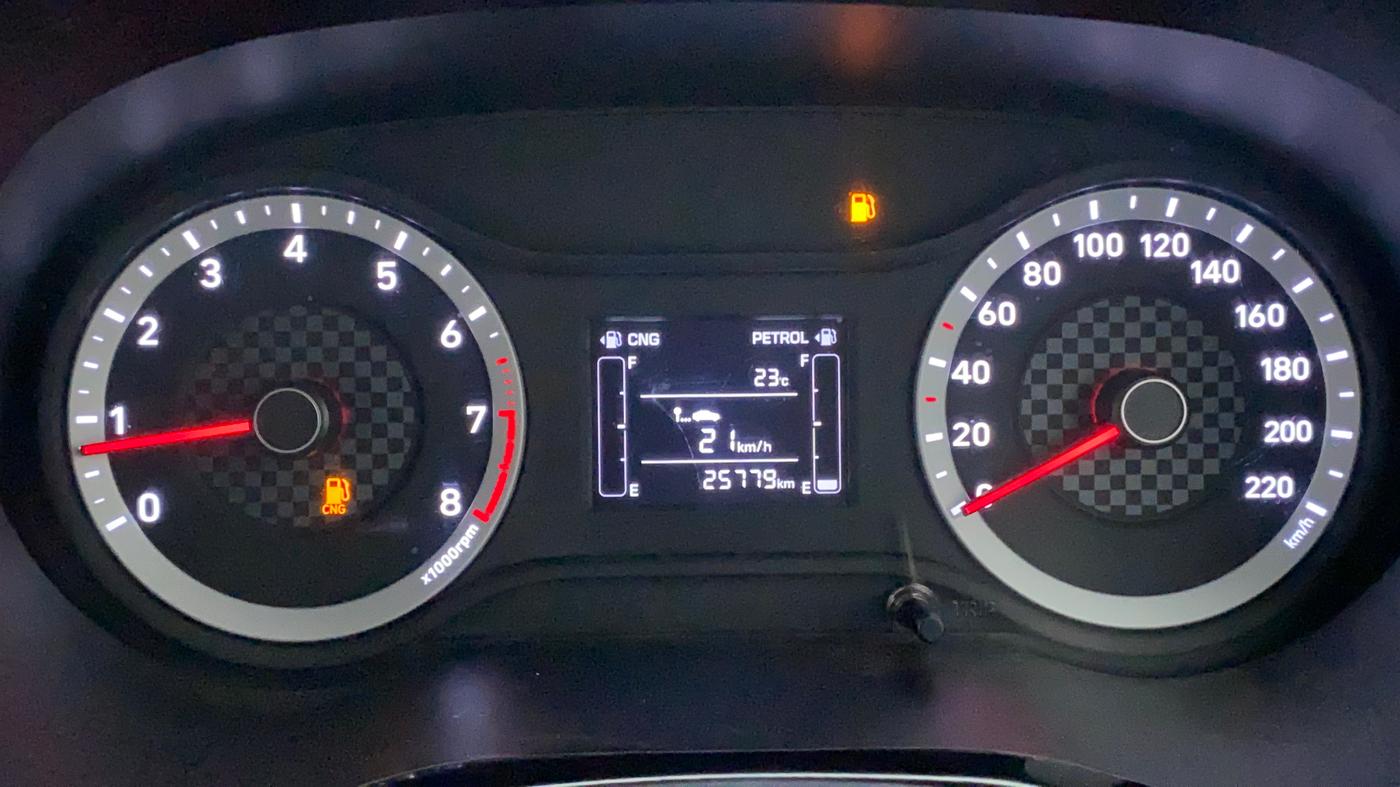 2021 Hyundai GRAND I10 NIOS SPORTZ 1.2 KAPPA VTVT CNG, CNG, Manual, 25,776 km, Odometer Image