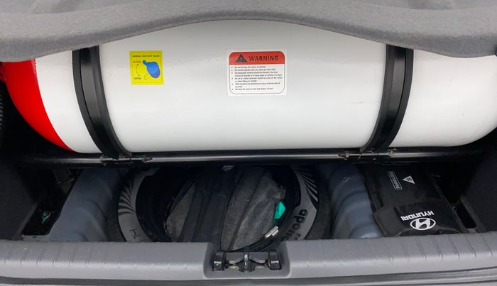 2021 Hyundai GRAND I10 NIOS SPORTZ 1.2 KAPPA VTVT CNG, CNG, Manual, 25,776 km, Boot Inside