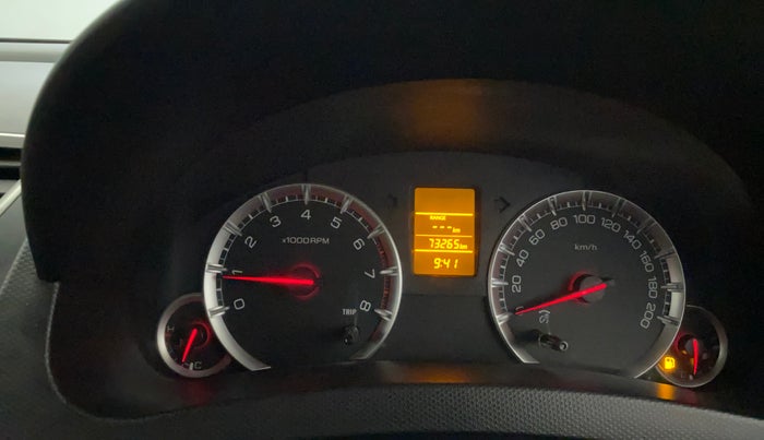2014 Maruti Swift Dzire VXI, Petrol, Manual, 73,257 km, Odometer Image