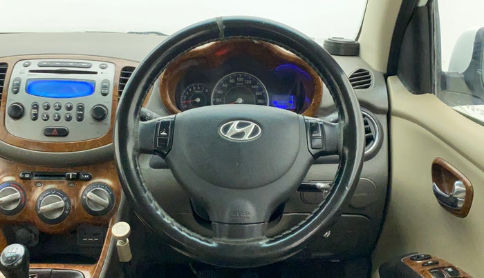 2012 Hyundai i10 SPORTZ (O) 1.2, Petrol, Manual, 70,640 km, Steering Wheel Close Up
