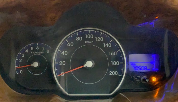 2012 Hyundai i10 SPORTZ (O) 1.2, Petrol, Manual, 70,640 km, Odometer Image