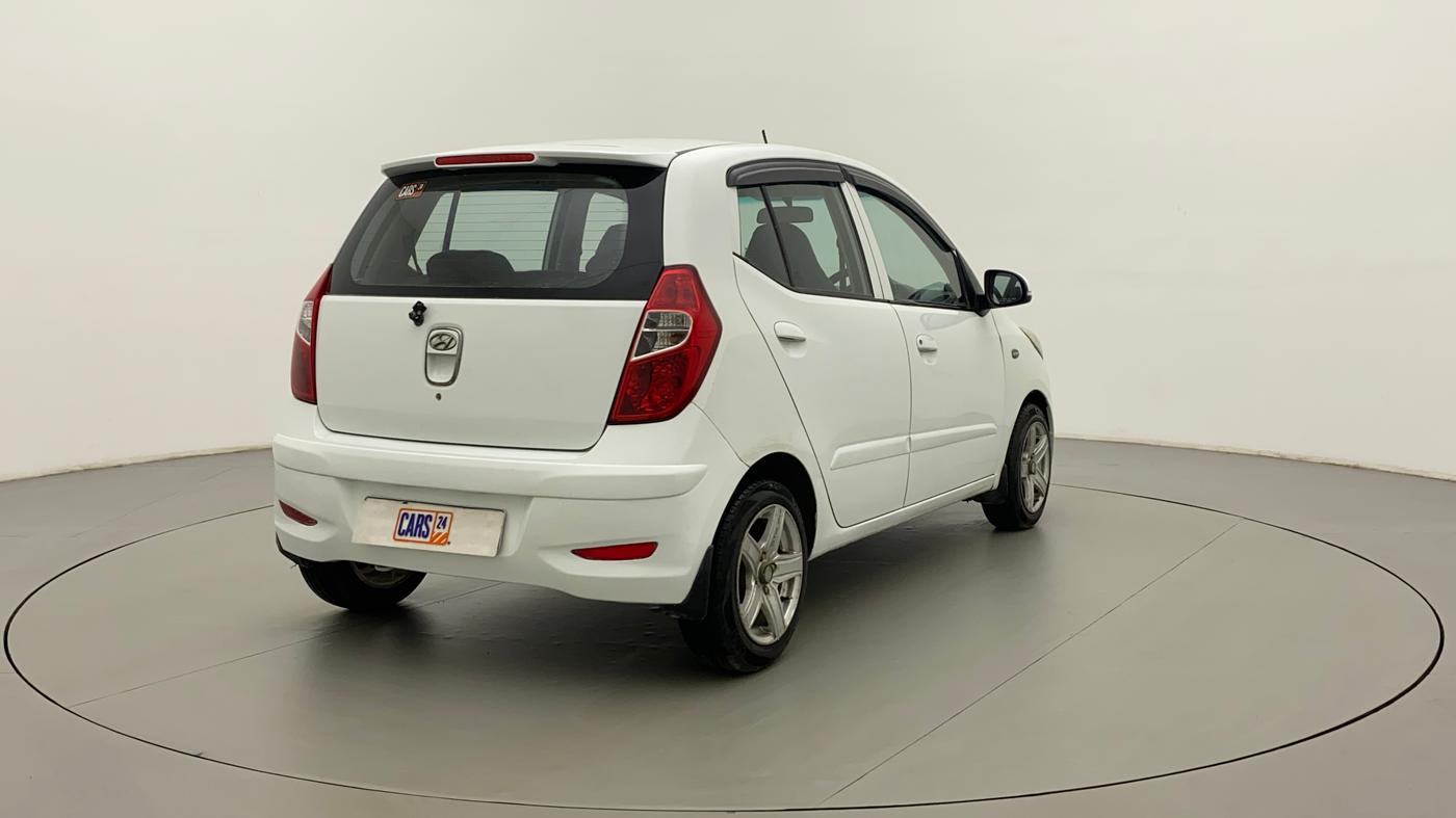 2012 Hyundai i10 SPORTZ (O) 1.2, Petrol, Manual, 70,640 km, Right Back Diagonal