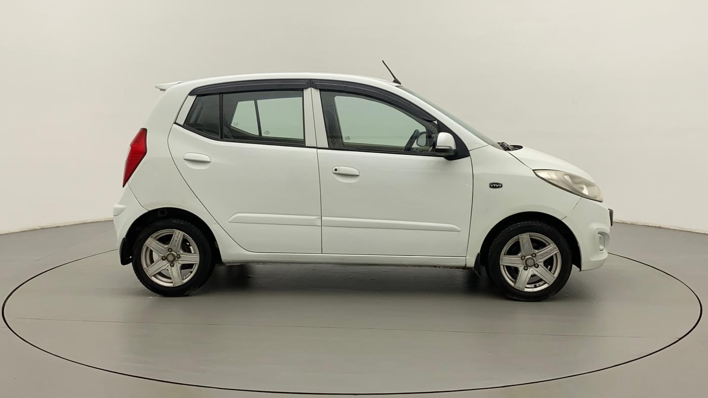 2012 Hyundai i10 SPORTZ (O) 1.2, Petrol, Manual, 70,640 km, Right Side View