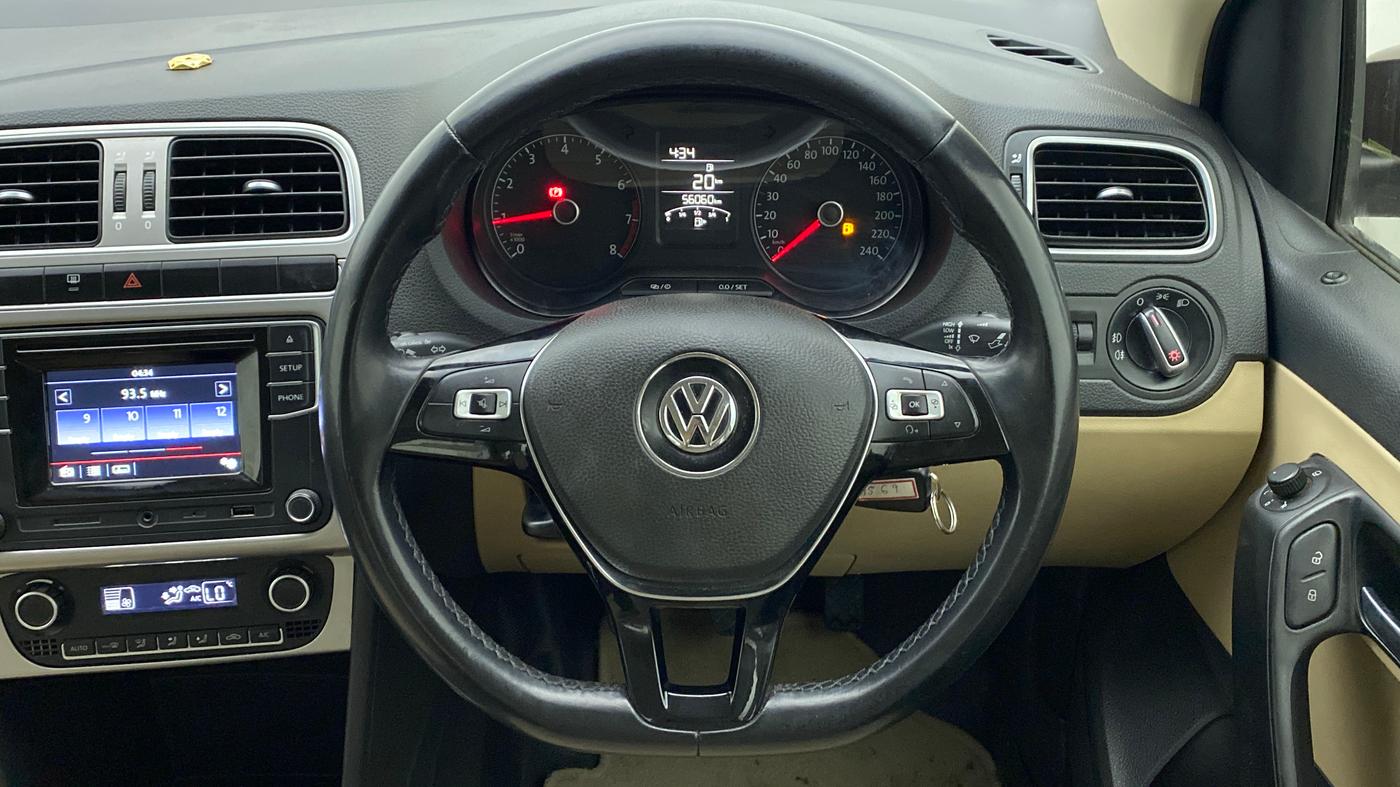 2016 Volkswagen Ameo HIGHLINE1.2L, Petrol, Manual, 56,060 km, Steering Wheel Close Up