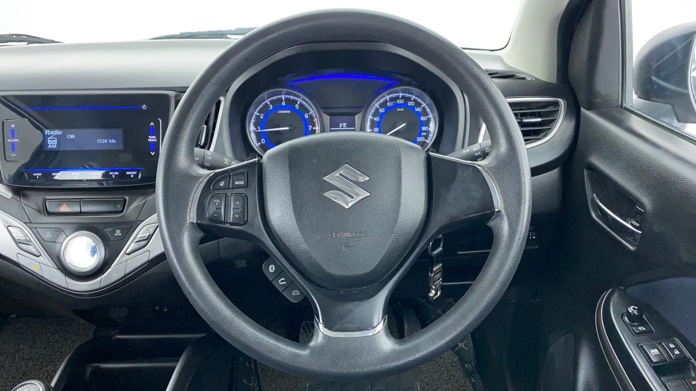 2020 Maruti Baleno DELTA 1.2 K12, Petrol, Manual, 36,641 km, Steering Wheel Close Up