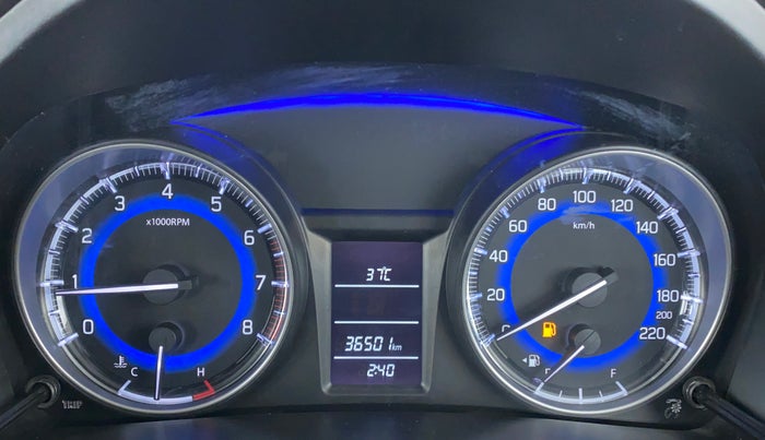 2020 Maruti Baleno DELTA 1.2 K12, Petrol, Manual, 36,641 km, Odometer Image