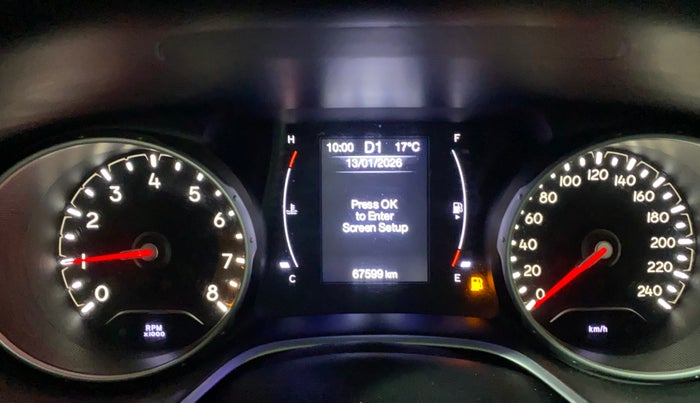 2018 Jeep Compass LIMITED 1.4 PETROL AT, Petrol, Automatic, 67,599 km, Odometer Image