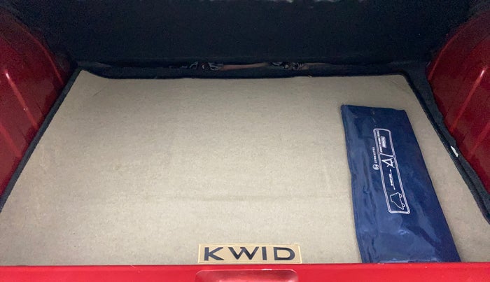 2016 Renault Kwid RXT 1.0 AMT, Petrol, Automatic, 20,099 km, Boot Inside