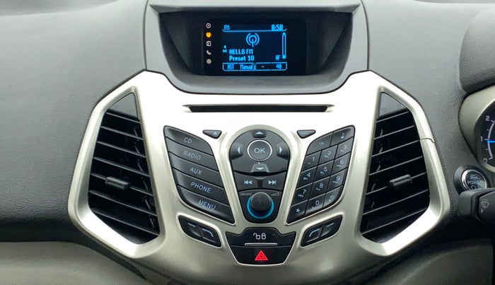 2016 Ford Ecosport TITANIUM 1.5L PETROL AT, Petrol, Automatic, 86,534 km, Infotainment System