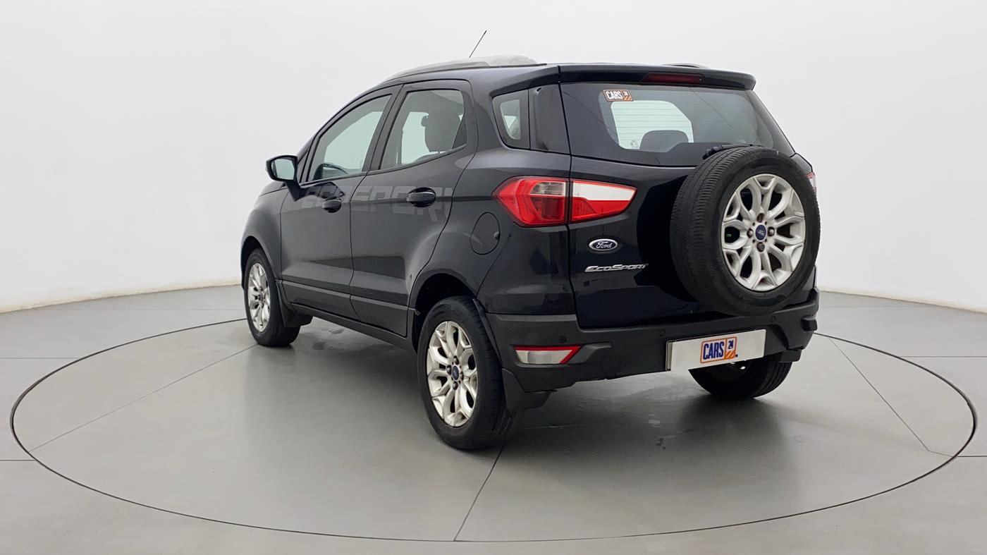 2016 Ford Ecosport TITANIUM 1.5L PETROL AT, Petrol, Automatic, 86,534 km, Left Back Diagonal