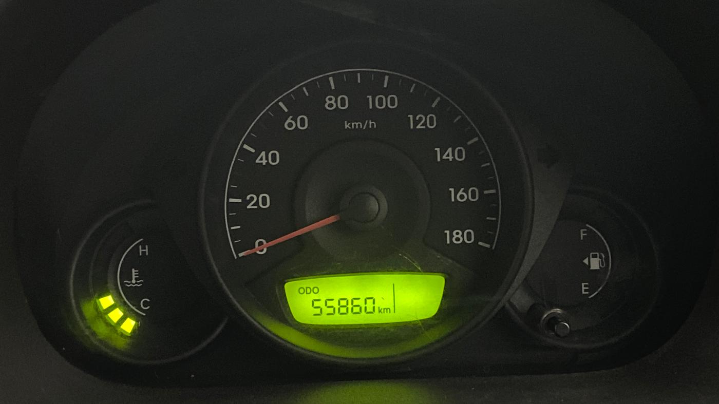 2017 Hyundai Eon ERA +, Petrol, Manual, 55,860 km, Odometer Image