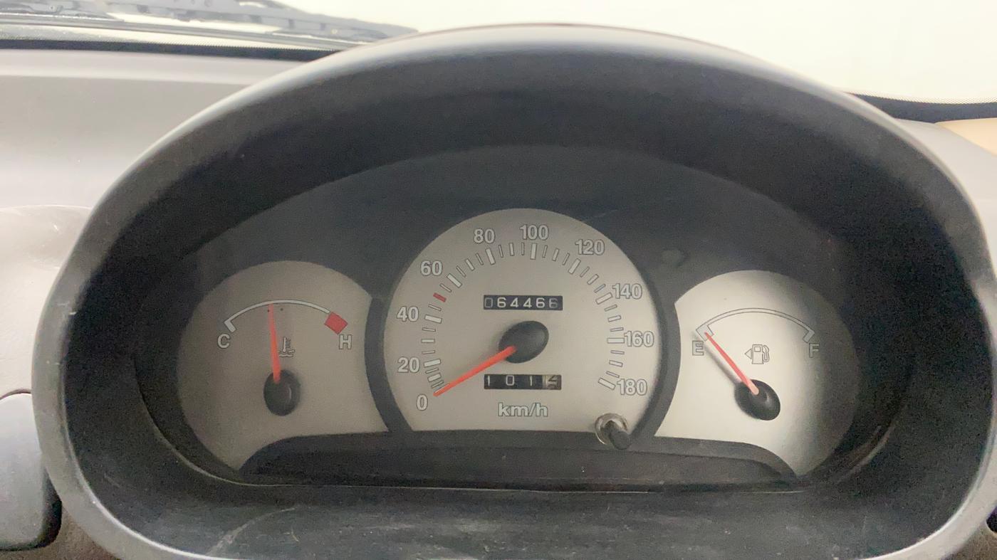 2013 Hyundai Santro Xing GLS, Petrol, Manual, 64,321 km, Odometer Image