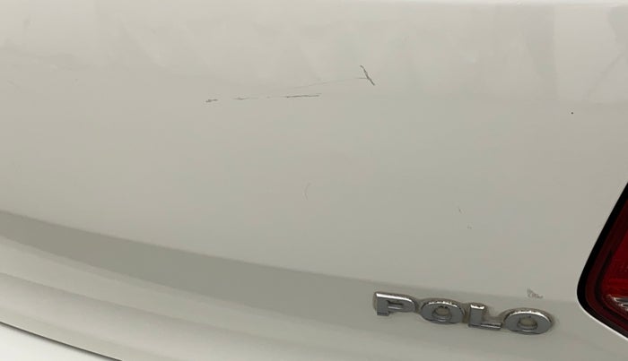 2012 Volkswagen Polo TRENDLINE 1.2L PETROL, Petrol, Manual, 34,086 km, Dicky (Boot door) - Minor scratches