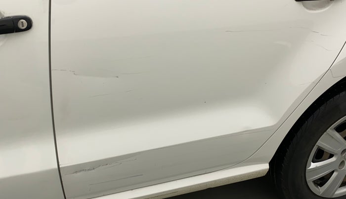 2012 Volkswagen Polo TRENDLINE 1.2L PETROL, Petrol, Manual, 34,086 km, Rear left door - Minor scratches