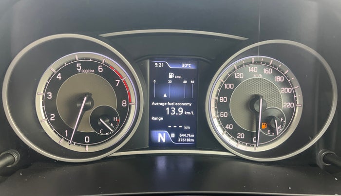 2022 Maruti Dzire ZXI Plus AMT, Petrol, Automatic, 37,601 km, Odometer Image