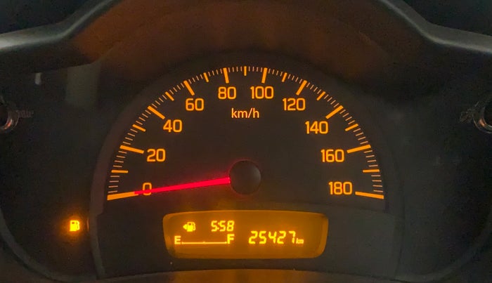 2017 Maruti Celerio VXI, Petrol, Manual, 25,368 km, Odometer Image