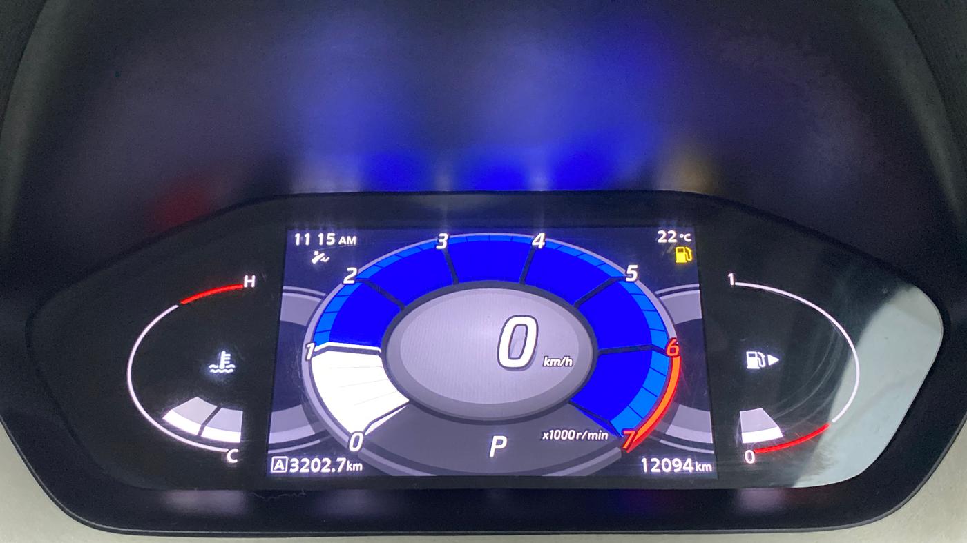 2022 Nissan MAGNITE XV TURBO CVT, Petrol, Automatic, 13,040 km, Odometer Image