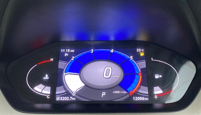 2022 Nissan MAGNITE XV TURBO CVT, Petrol, Automatic, 13,040 km, Odometer Image