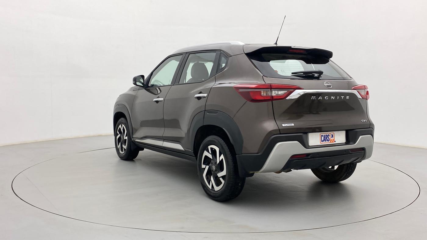 2022 Nissan MAGNITE XV TURBO CVT, Petrol, Automatic, 13,040 km, Left Back Diagonal