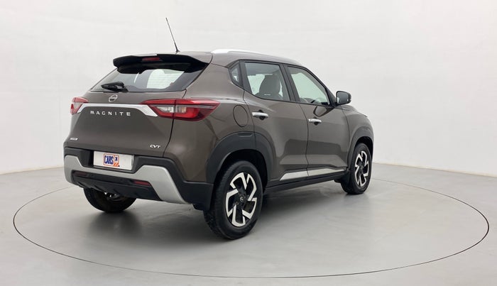 2022 Nissan MAGNITE XV TURBO CVT, Petrol, Automatic, 13,040 km, Right Back Diagonal