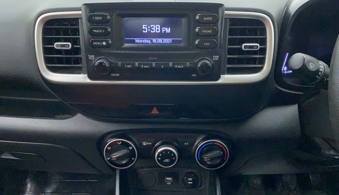 2021 Hyundai VENUE S MT 1.2 KAPPA, Petrol, Manual, 15,822 km, Air Conditioner