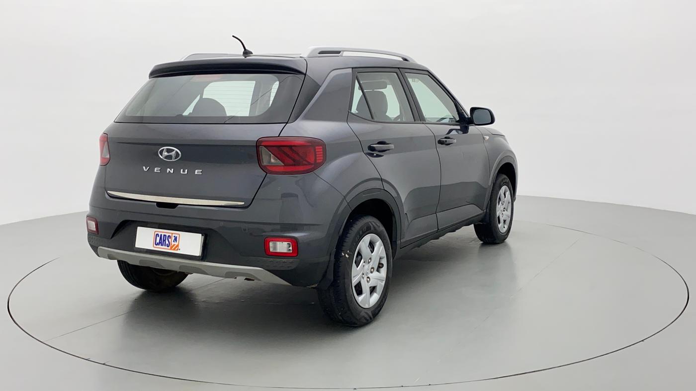 2021 Hyundai VENUE S MT 1.2 KAPPA, Petrol, Manual, 15,822 km, Right Back Diagonal
