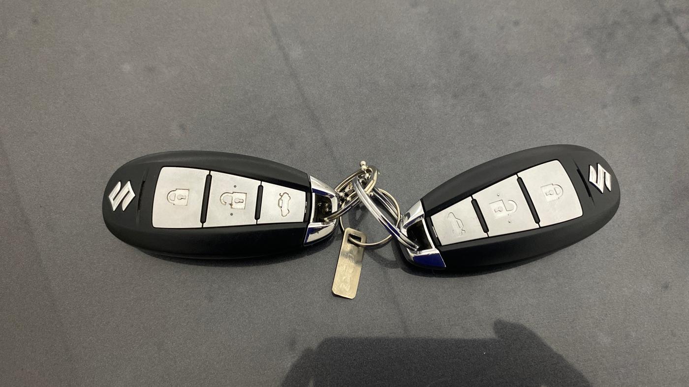 2022 Maruti Ciaz ZETA AT 1.5  SHVS PETROL, Petrol, Automatic, 40,825 km, Key Close Up