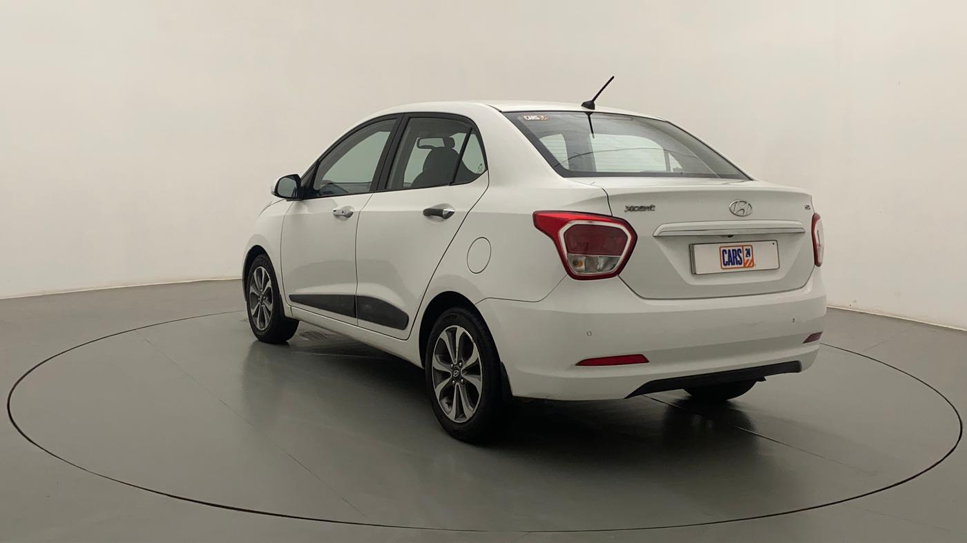 2015 Hyundai Xcent SX AT 1.2 (O), Petrol, Automatic, 49,821 km, Left Back Diagonal